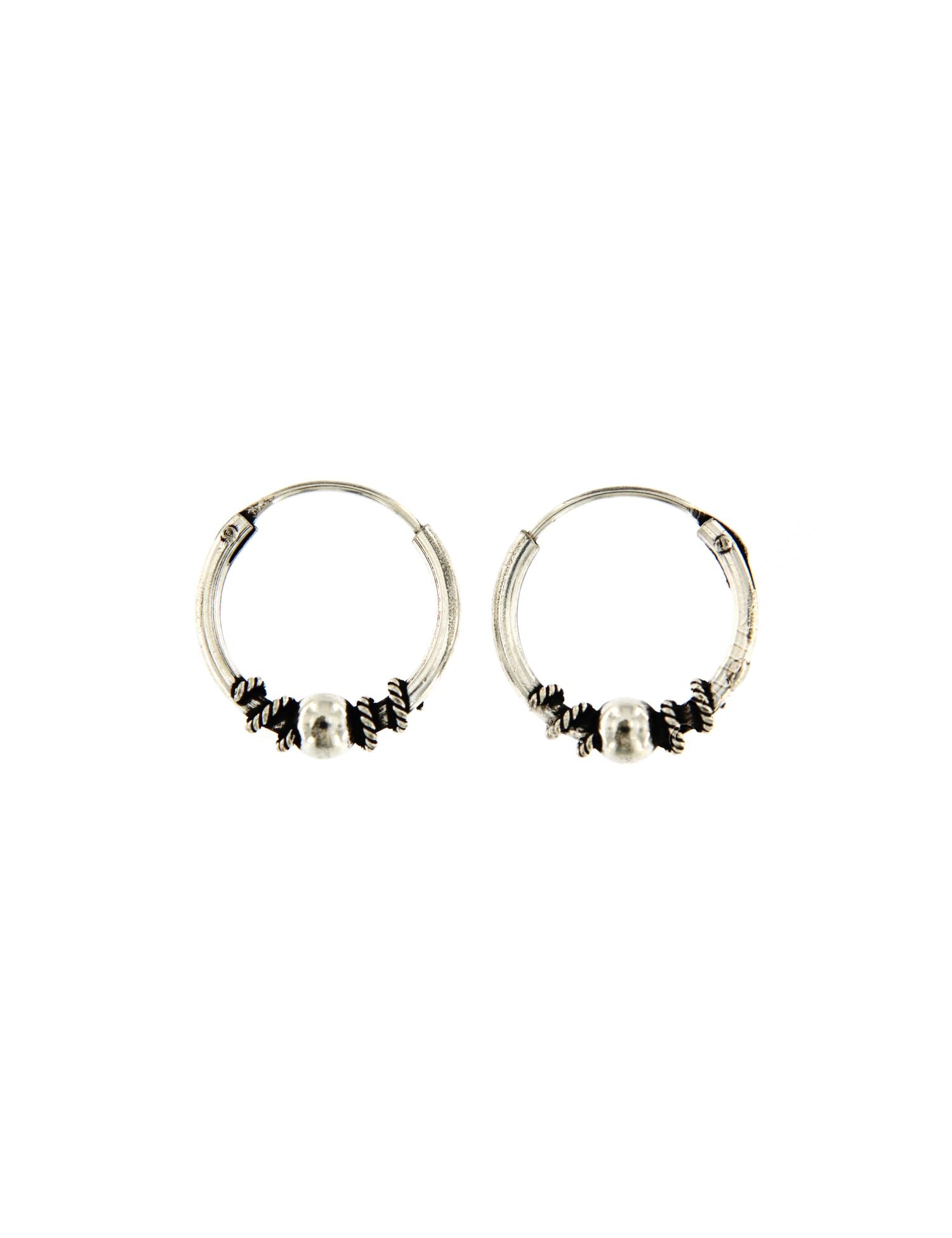 ORECCHINI CERCHIETTI ARGENTO LAVORATI.DIAMET ORECCHINI CERCHIETTI ARGENTO LAVORATI.DIAMET