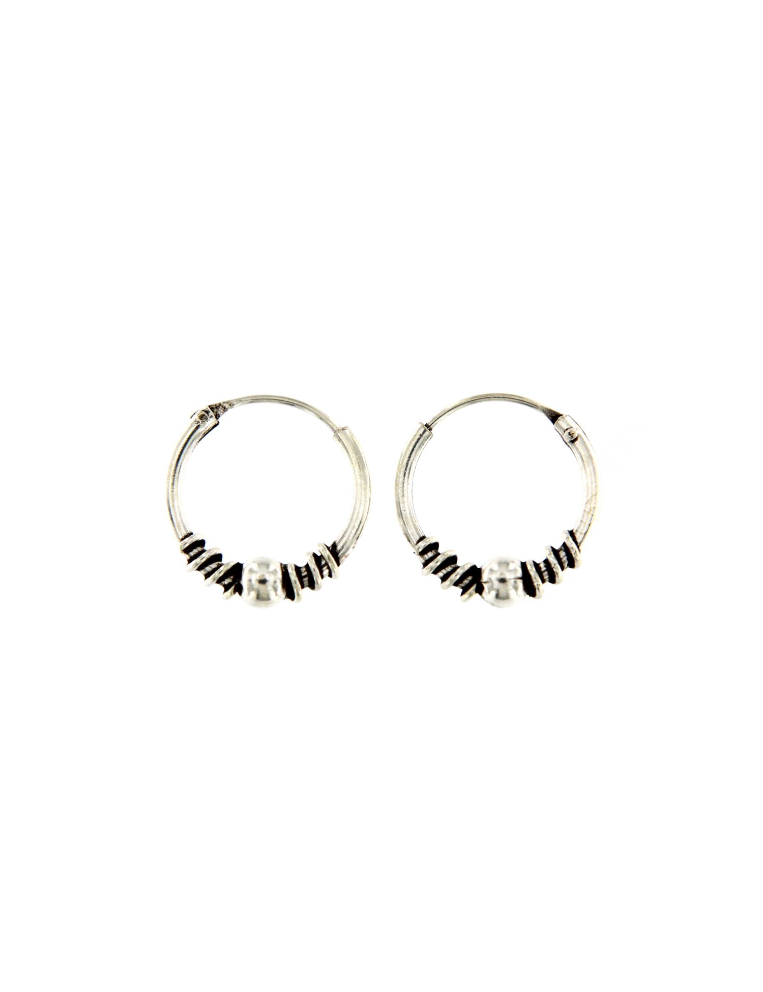 ORECCHINI CERCHIETTI ARGENTO LAVORATI.DIAMET ORECCHINI CERCHIETTI ARGENTO LAVORATI.DIAMET