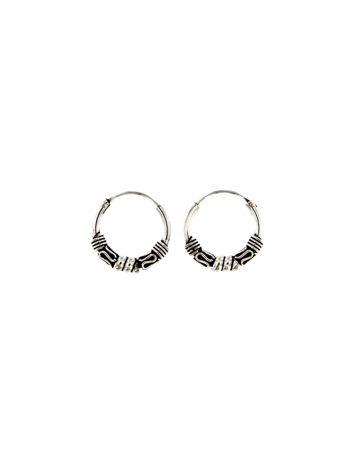 ORECCHINI CERCHIETTI ARGENTO LAVORATI.DIAMET ORECCHINI CERCHIETTI ARGENTO LAVORATI.DIAMET