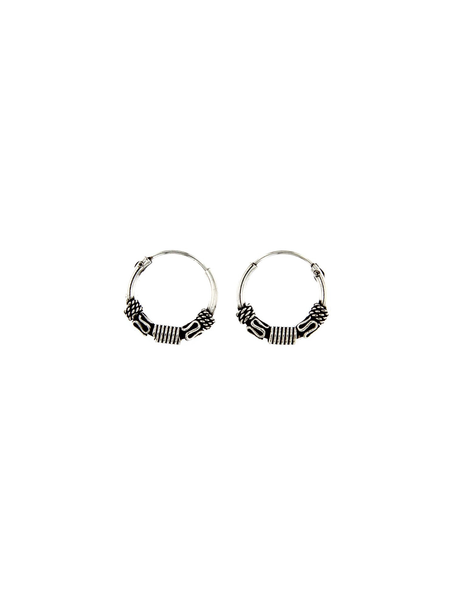 ORECCHINI CERCHIETTI ARGENTO LAVORATI.DIAMET ORECCHINI CERCHIETTI ARGENTO LAVORATI.DIAMET