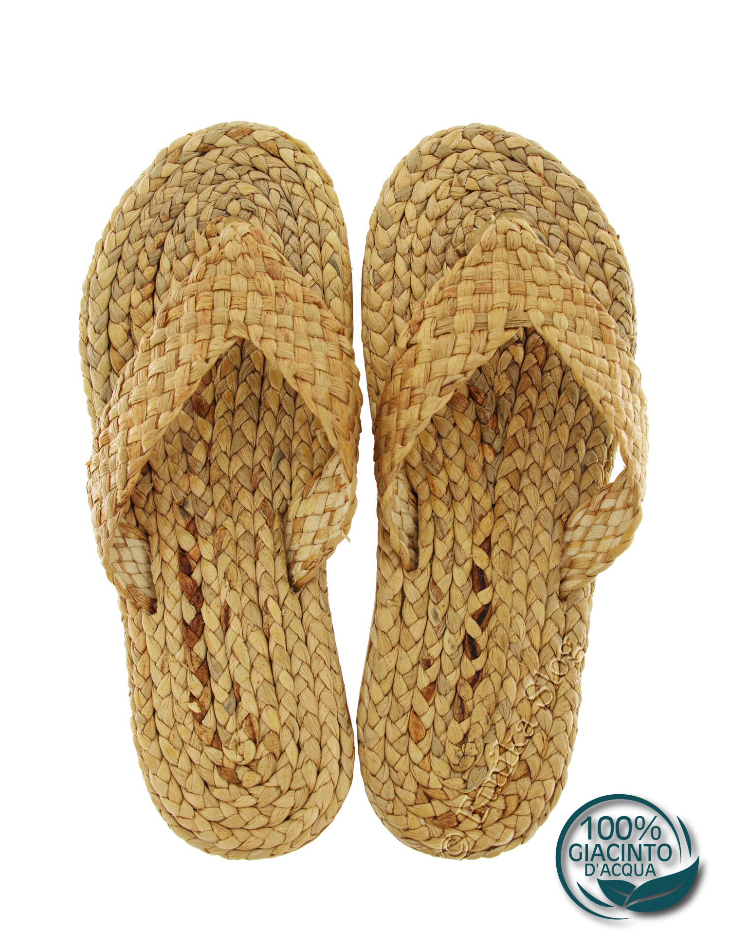 SANDALI PAGLIA IN GIACINTO D'ACQUA CON SUOLA IN GO SANDALI PAGLIA IN GIACINTO D'ACQUA CON SUOLA IN GO