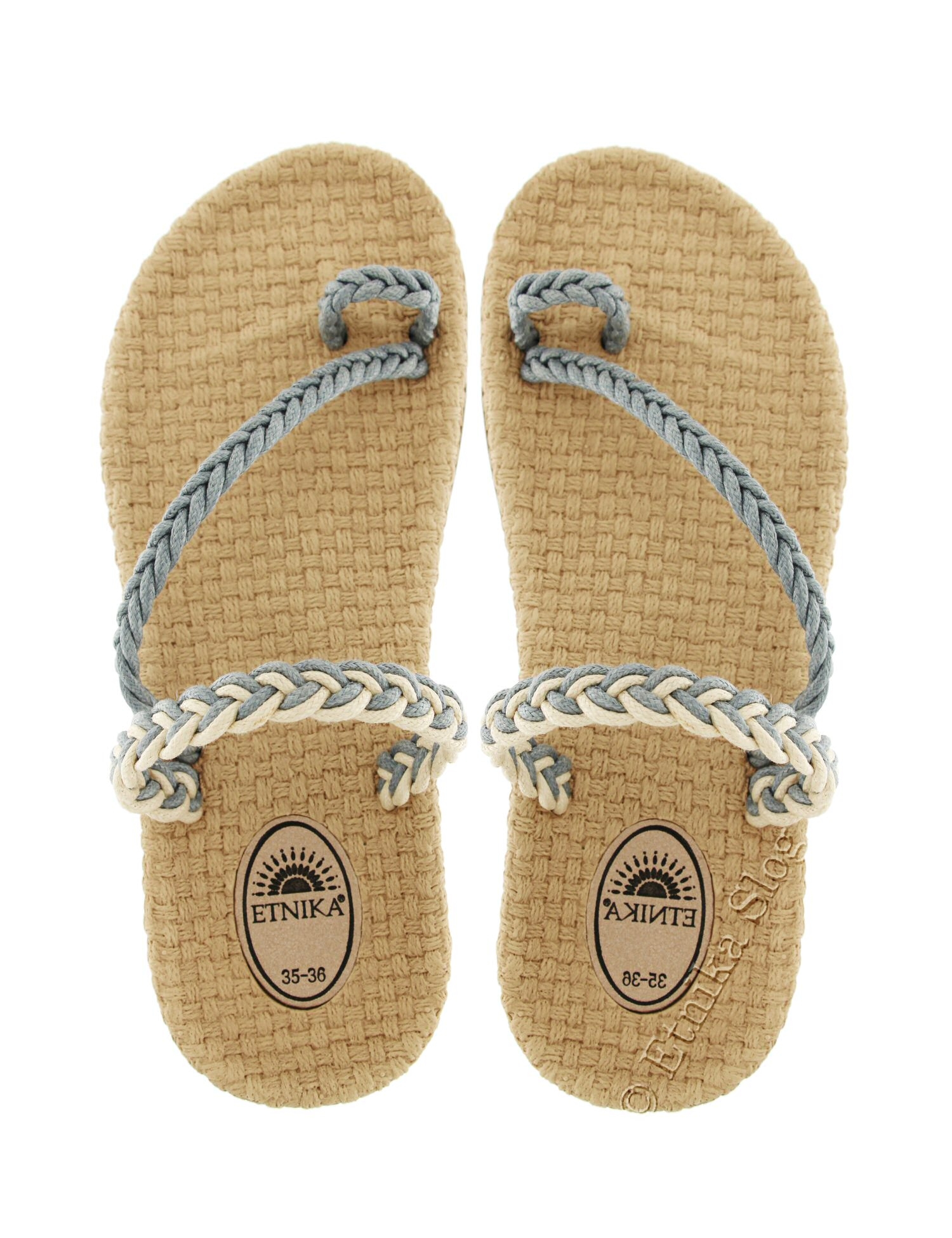 SANDALI INTRECCIATI CON SUOLA IN GOMMA NATURALE . SANDALI INTRECCIATI CON SUOLA IN GOMMA NATURALE .