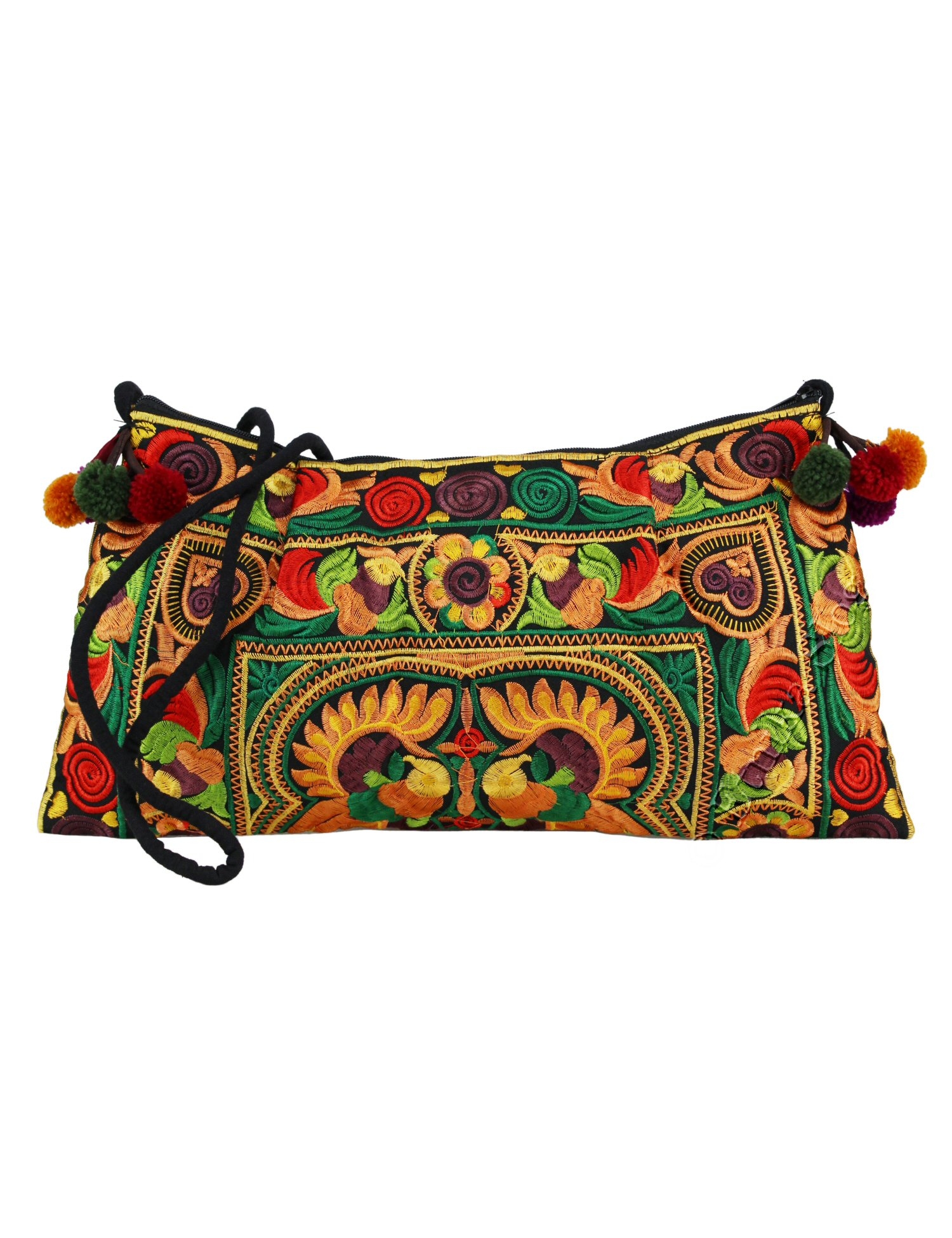 THAI EMBROIDERED BAGS / CLUTCHES BS-THD04-01 - Oriente Import S.r.l.