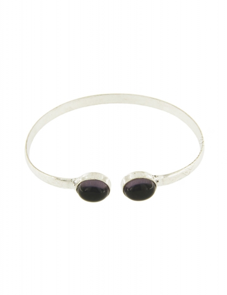 WHITE METAL BRACELETS WITH CRYSTALS MB-BRT39-02 - Oriente Import S.r.l.