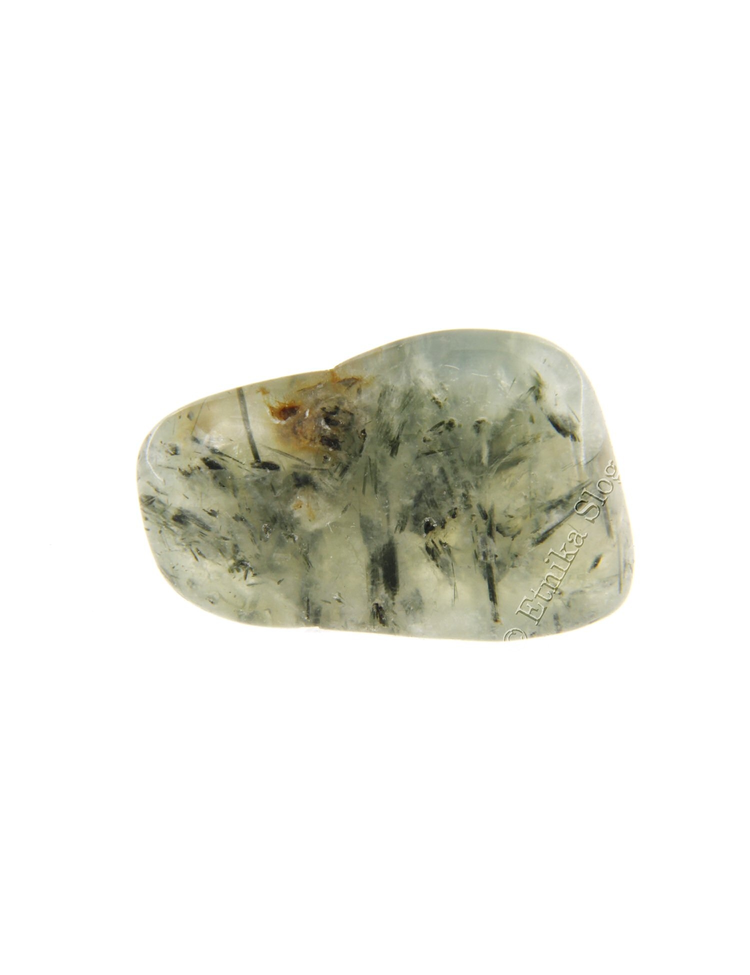 PIETRA BURATTATA - PREHNITE MISURA CM CIRCA PIETRA BURATTATA - PREHNITE MISURA CM CIRCA