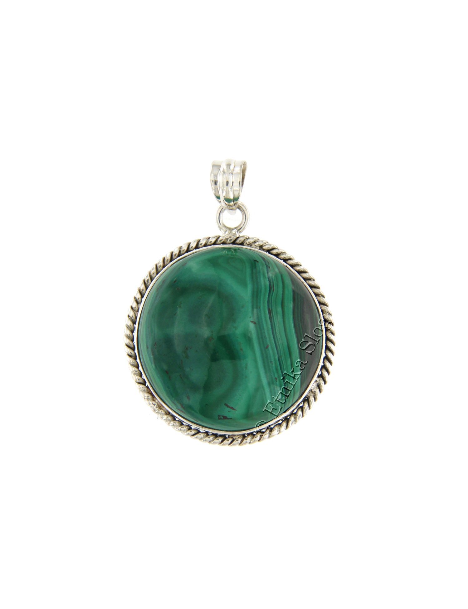 PENDENTE MONTATURA IN ARGENTO CON PIETRA DURA MALA PENDENTE MONTATURA IN ARGENTO CON PIETRA DURA MALA