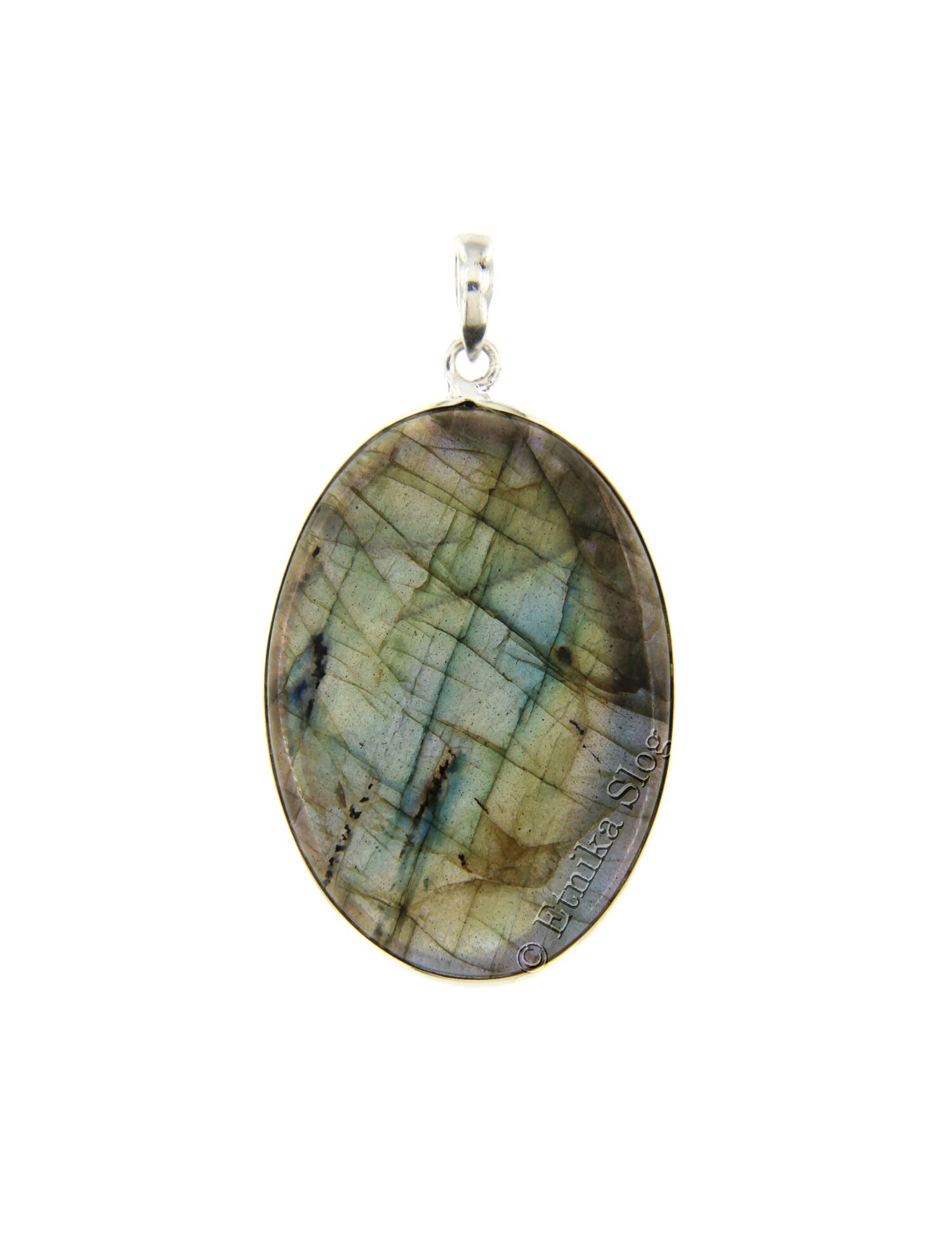 PENDENTE MONTATURA IN ARGENTO CON PIETRA DURA LABR PENDENTE MONTATURA IN ARGENTO CON PIETRA DURA LABR