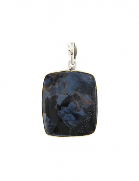 PENDENTE MONTATURA IN ARGENTO CON PIETRA DURA&nbsp;PIET