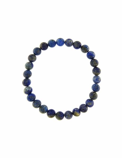 BRACCIALETTO IN PIETRA DURA ELASTICO, SFERE DIAMET