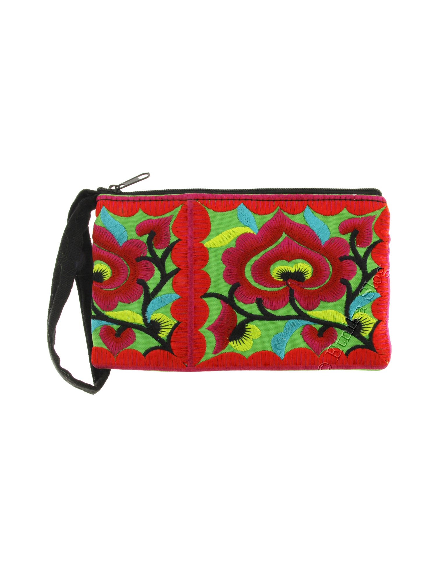 MINI POCHETTE THAILANDESE COMPLETAMENTE RICAMATA C MINI POCHETTE THAILANDESE COMPLETAMENTE RICAMATA C