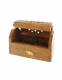 PORTA INCENSO BAULETTO LEGNO PORTA INCENSO PER CONI A BAULETTO PICCOLO, L - com Etnika Slog d.o.o.