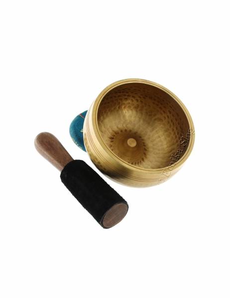 CAMPANA LINGAM TIBETANA O SINGING BOWL IN LEGA DI