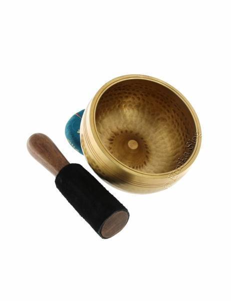 CAMPANA LINGAM TIBETANA O SINGING BOWL IN LEGA DI