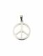 PENDENTE IN ARGENTO FIGURA PACE .MISURE&nbsp;DIAM