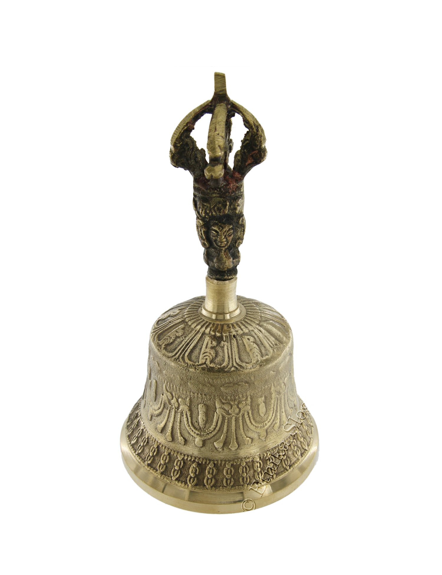 CAMPANELLA TIBETANA IN LEGA DI 7 METALLI.ALT CAMPANELLA TIBETANA IN LEGA DI 7 METALLI.ALT