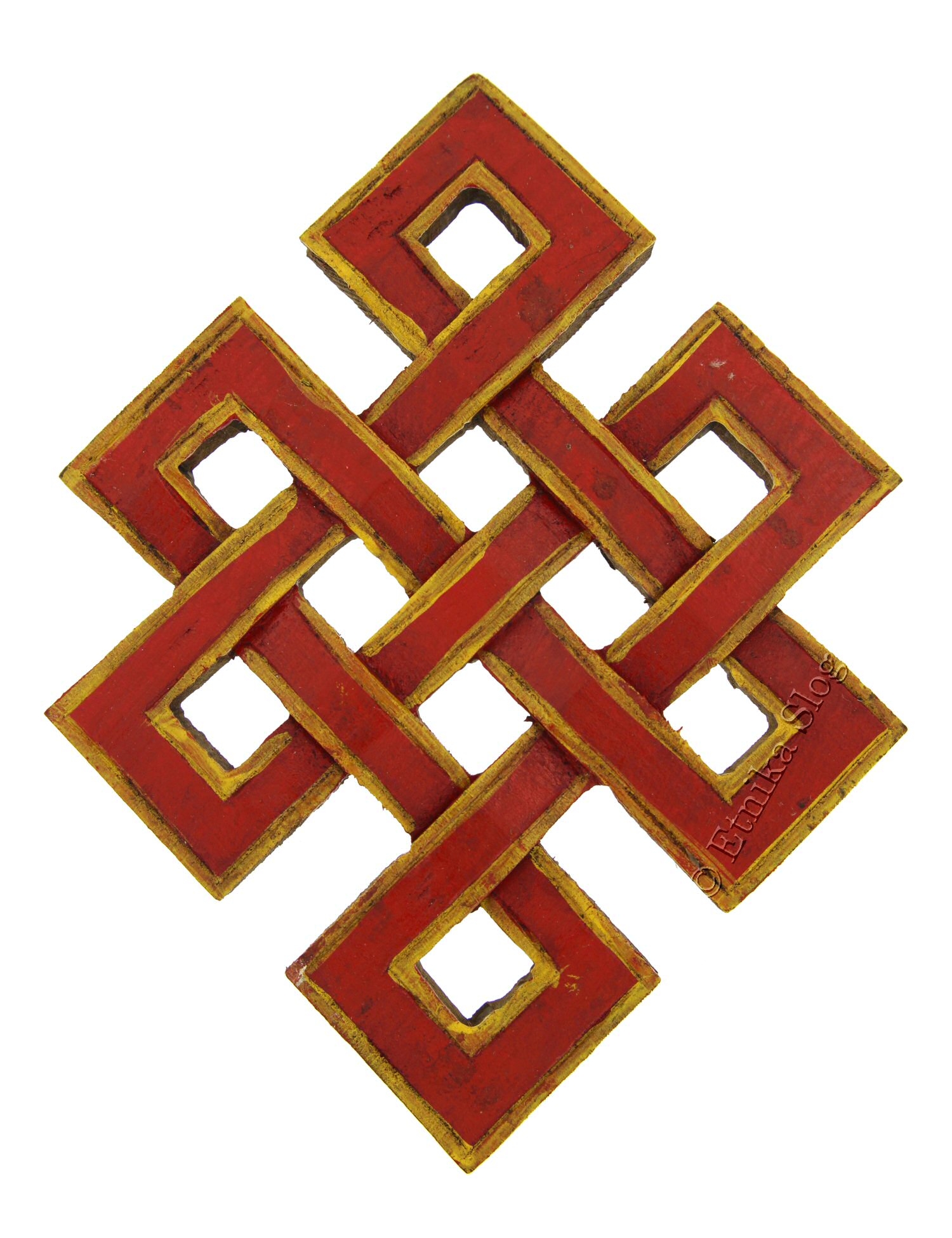 OGGETTISTICA NEPALESE, NODO INFINITO CON GANCETTO OGGETTISTICA NEPALESE, NODO INFINITO CON GANCETTO