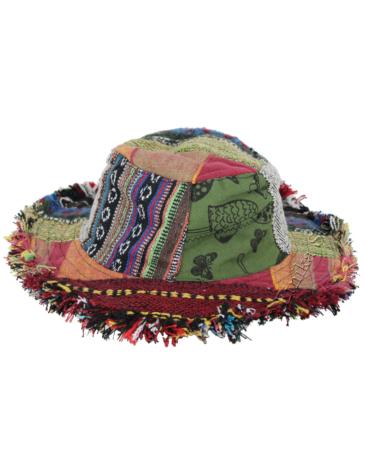 CAPPELLO IN CANAPA E COTONE CON BORDO IN METALLO M CAPPELLO IN CANAPA E COTONE CON BORDO IN METALLO M