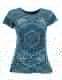 T-SHIRT / MAGLIETTA COTONE DONNA - STONEWASH CON STAMPA T-SHIRT DONNA COTONE STONEWASHED E OVERDYE CON STA - com Etnika Slog ...