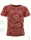 T-SHIRT&nbsp;UOMO COTONE STONEWASHED E OVERDYE CON STAM