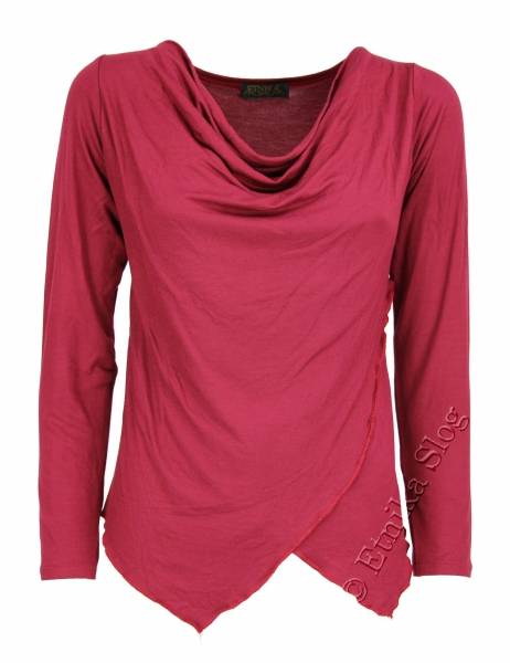 TOP / MAGLIA IN MAGLINA DI COTONE, VISCOSA ED ELAS