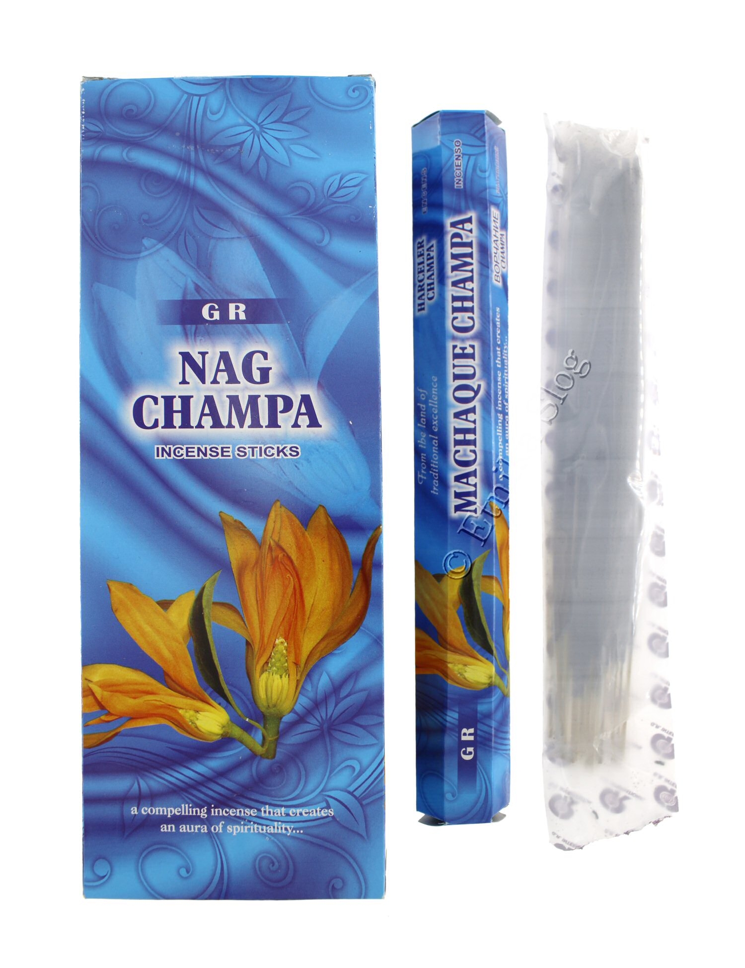 INCENSO GR FRAGRANZA NAG CHAMPA .BUSTA E INCENSO GR FRAGRANZA NAG CHAMPA .BUSTA E