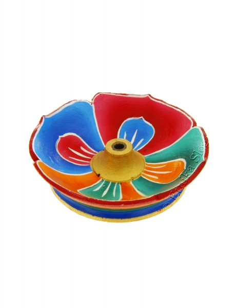 INCENSE HOLDER FROM EARTHENWARE, CERAMIC AND OTHER PI-TIB55-02 - Oriente Import S.r.l.