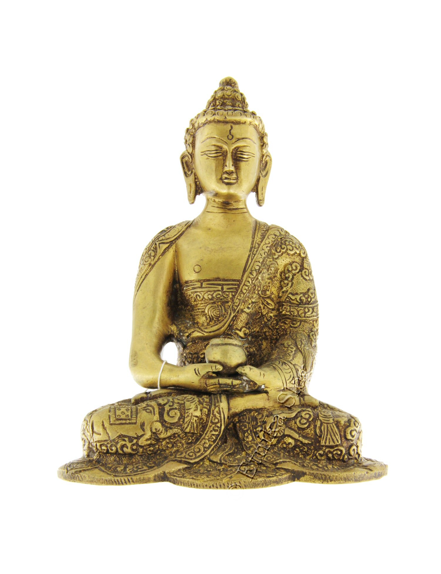 STATUA BUDDHA GRANDE IN METALLO/OTTONE DIMENSIONI STATUA BUDDHA GRANDE IN METALLO/OTTONE DIMENSIONI
