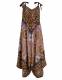 TUTA JUMPSUIT SALOPETTE PANTAVESTITO IN VISCOSA, S