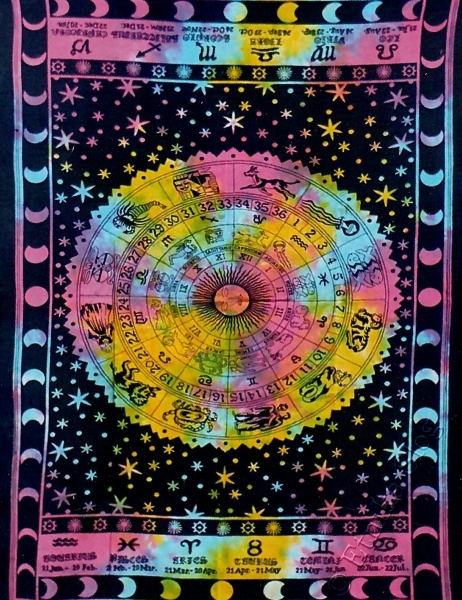 TELO INDIANO MEDIO COPRITUTTO IN COTONE, DIMENSION