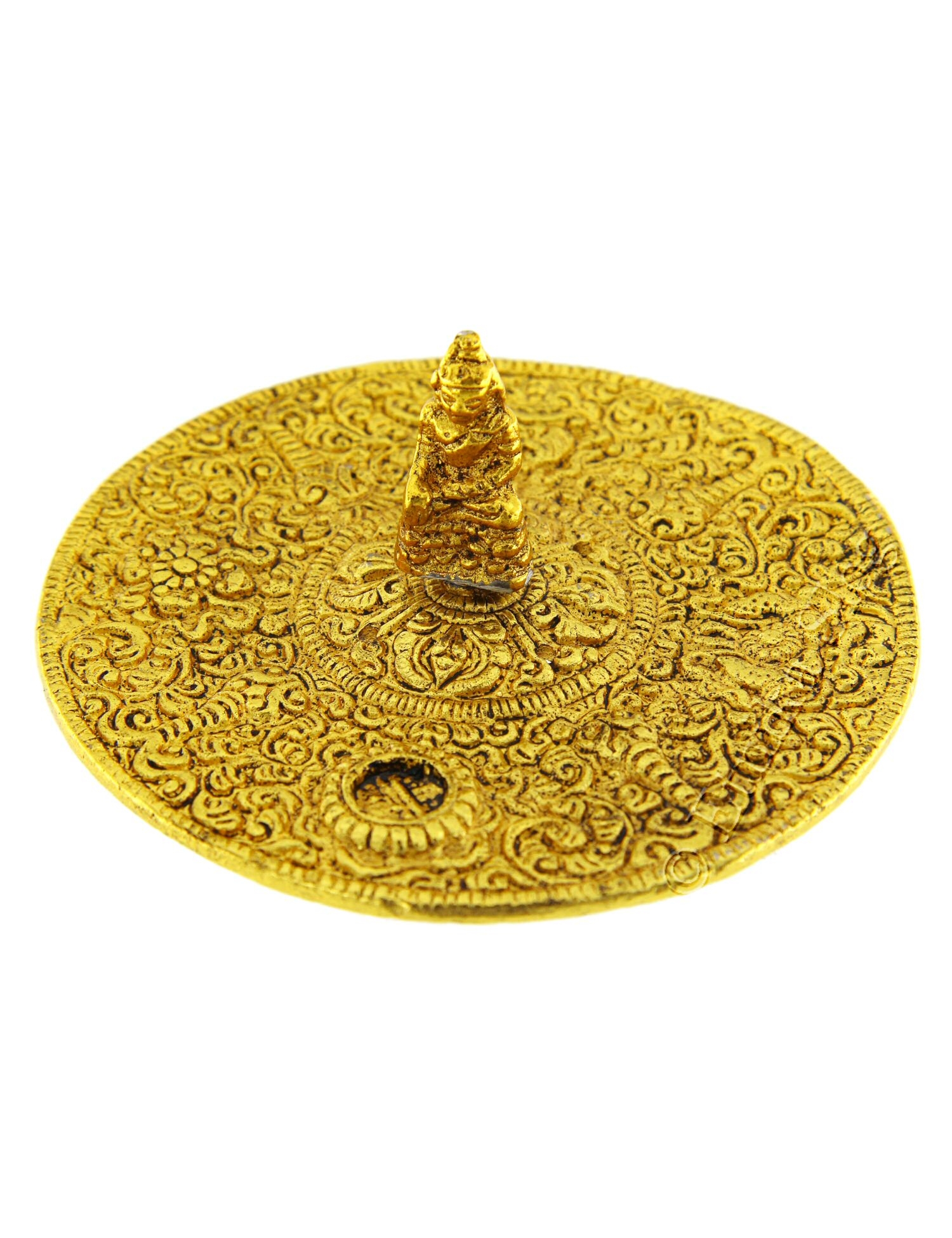 PORTAINCENSO PER CONI E BASTONCINI , PIATTO IN MET PORTAINCENSO PER CONI E BASTONCINI , PIATTO IN MET