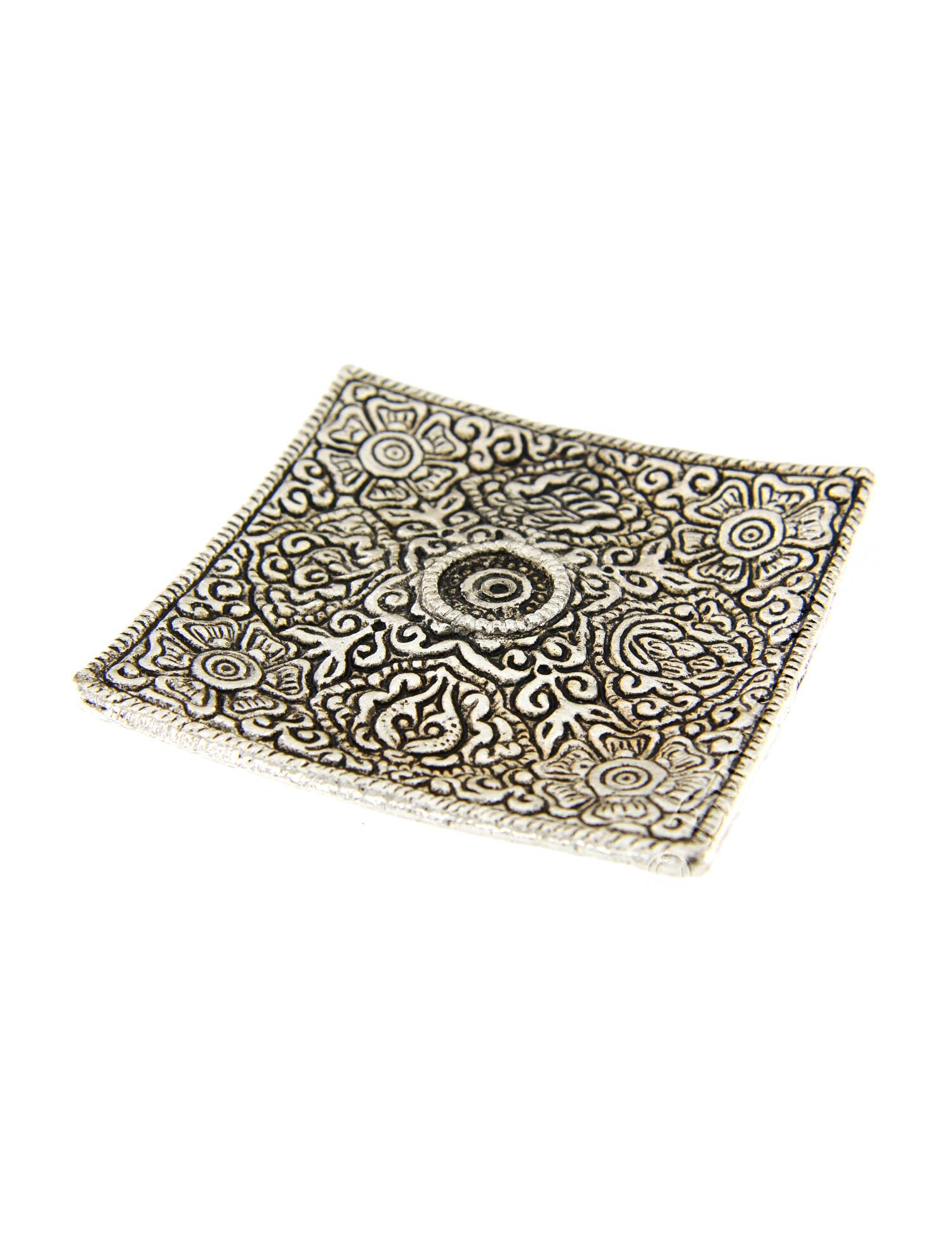 PORTAINCENSO PER CONI E BASTONCINI , PIATTO IN MET PORTAINCENSO PER CONI E BASTONCINI , PIATTO IN MET