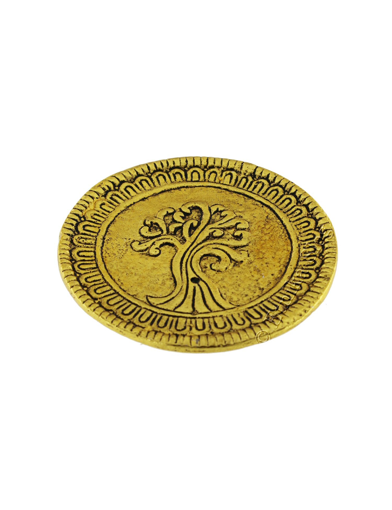 PORTAINCENSO PER CONI E BASTONCINI , PIATTO IN MET PORTAINCENSO PER CONI E BASTONCINI , PIATTO IN MET