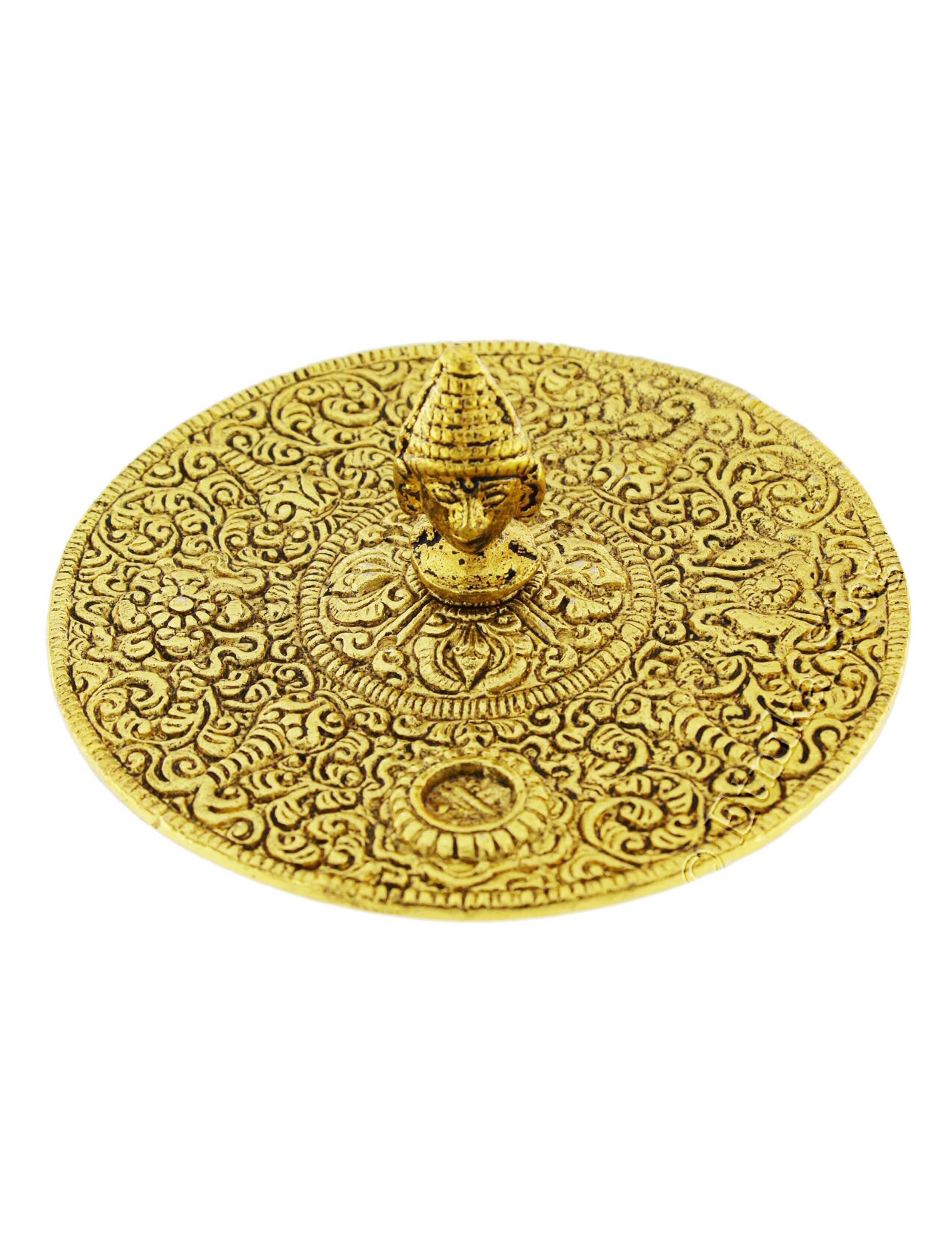 PORTAINCENSO PER CONI E BASTONCINI , PIATTO IN MET PORTAINCENSO PER CONI E BASTONCINI , PIATTO IN MET