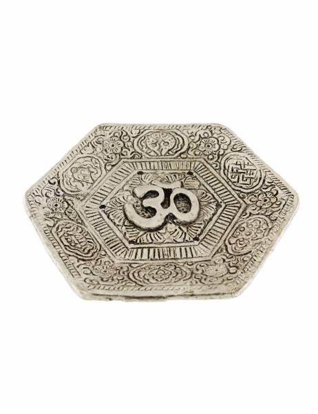 PORTAINCENSO PER CONI E BASTONCINI , PIATTO IN MET