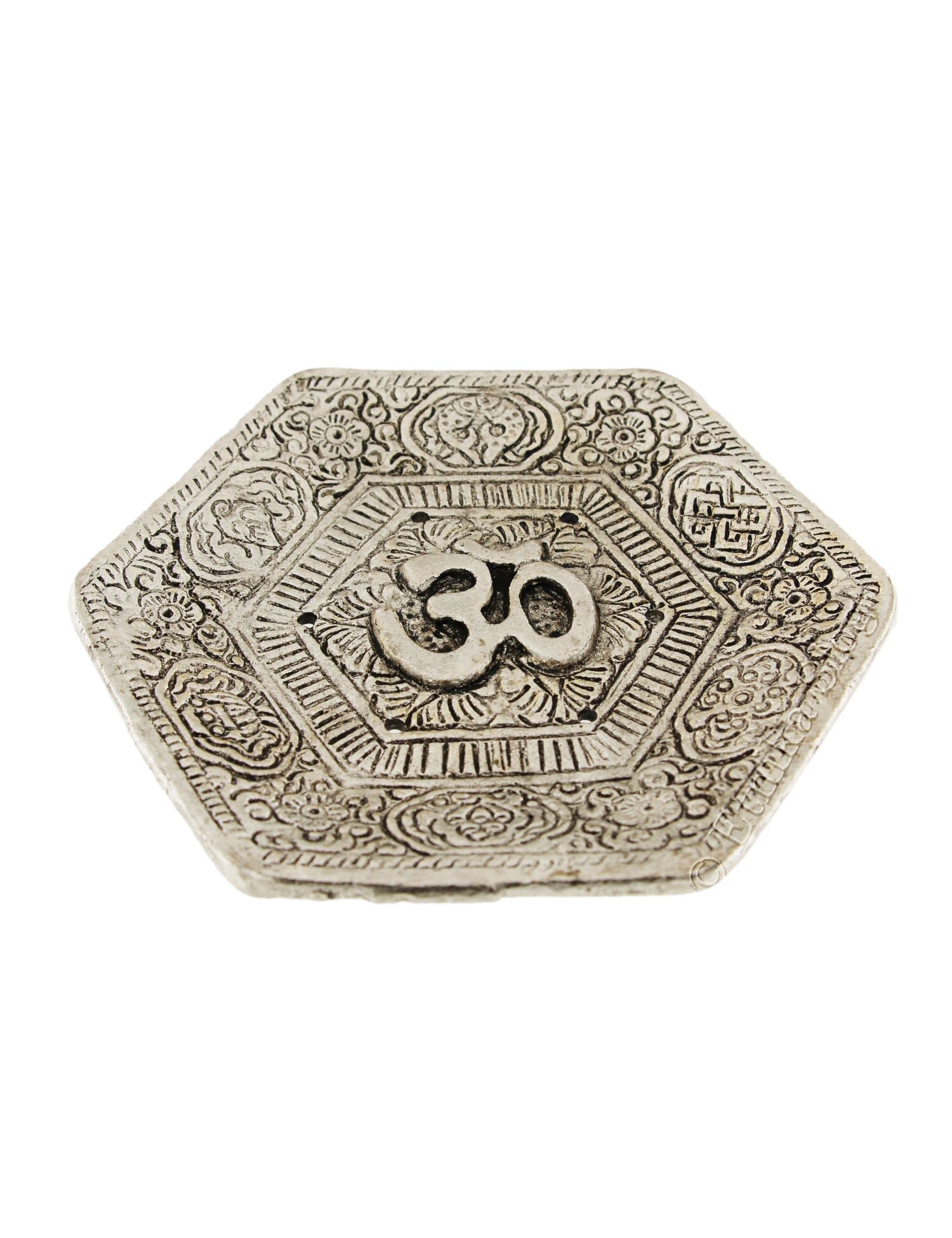 PORTAINCENSO PER CONI E BASTONCINI , PIATTO IN MET PORTAINCENSO PER CONI E BASTONCINI , PIATTO IN MET