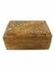 SCATOLA LEGNO INTAGLIATA RETTANGOLARE CM 15X10X6.5