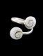 ANELLO IN ARGENTO&nbsp;CON CONCHIGLIA OCCHIO DI SHIVA /