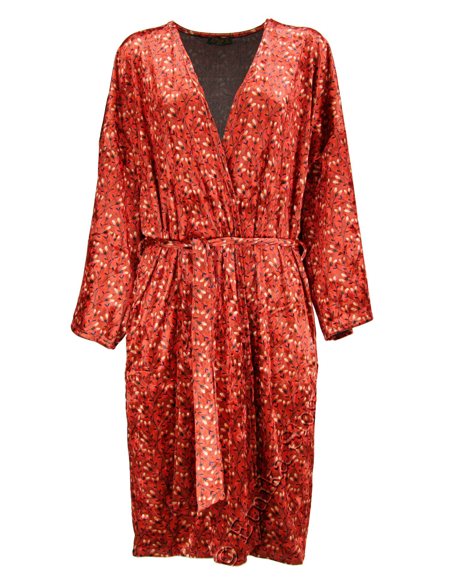 KIMONO LUNGO IN VELVET CON ELASTANDISPONIBIL KIMONO LUNGO IN VELVET CON ELASTANDISPONIBIL