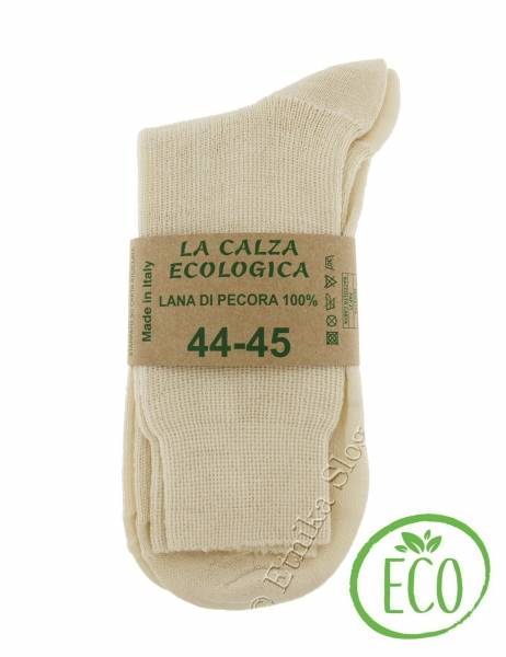 CALZE DI LANA CORTE .COMPOSIZIONE: 100%PECOR