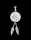 PENDENTE&nbsp;IN ARGENTO&nbsp;CON CONCHIGLIA OCCHIO DI SHIVA