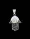 PENDENTE&nbsp;IN ARGENTO&nbsp;CON CONCHIGLIA OCCHIO DI SHIVA