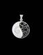 PENDENTE&nbsp;IN ARGENTO&nbsp;CON CONCHIGLIA OCCHIO DI SHIVA