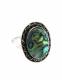 ANELLO IN ARGENTO CON CONCHIGLIA DI ABALONE .br /