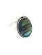 ANELLO IN ARGENTO CON CONCHIGLIA DI ABALONE .br /