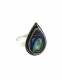 ANELLO IN ARGENTO CON CONCHIGLIA DI ABALONE .br /