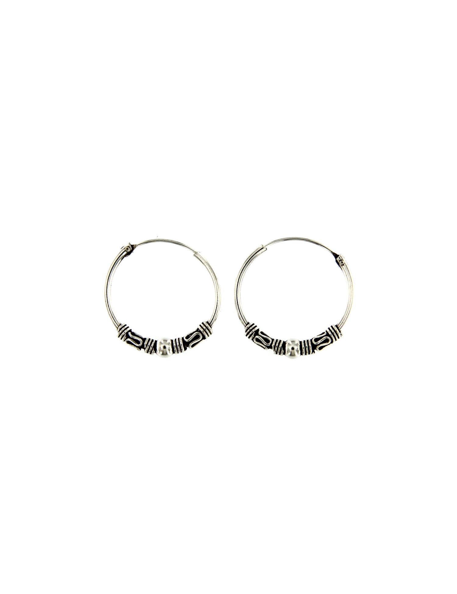 ORECCHINI CERCHIETTI ARGENTO LAVORATI.DIAMET ORECCHINI CERCHIETTI ARGENTO LAVORATI.DIAMET