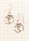 ORECCHINI ARGENTO LUNGHEZZA MM16X15.- OM -/