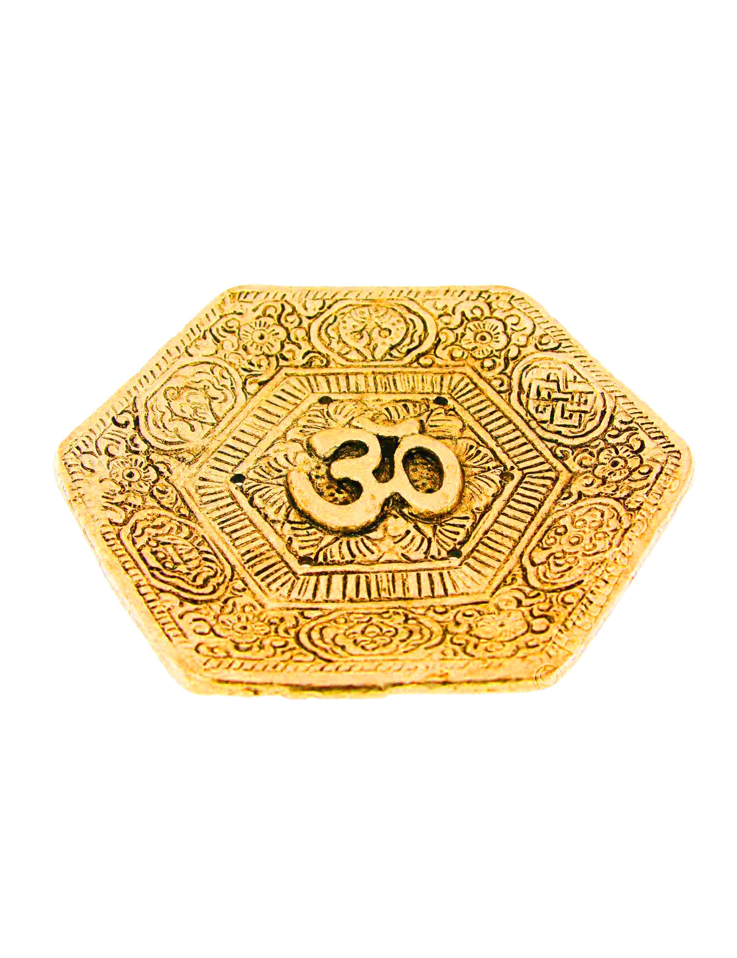 PORTAINCENSO PER CONI E BASTONCINI , PIATTO IN MET PORTAINCENSO PER CONI E BASTONCINI , PIATTO IN MET