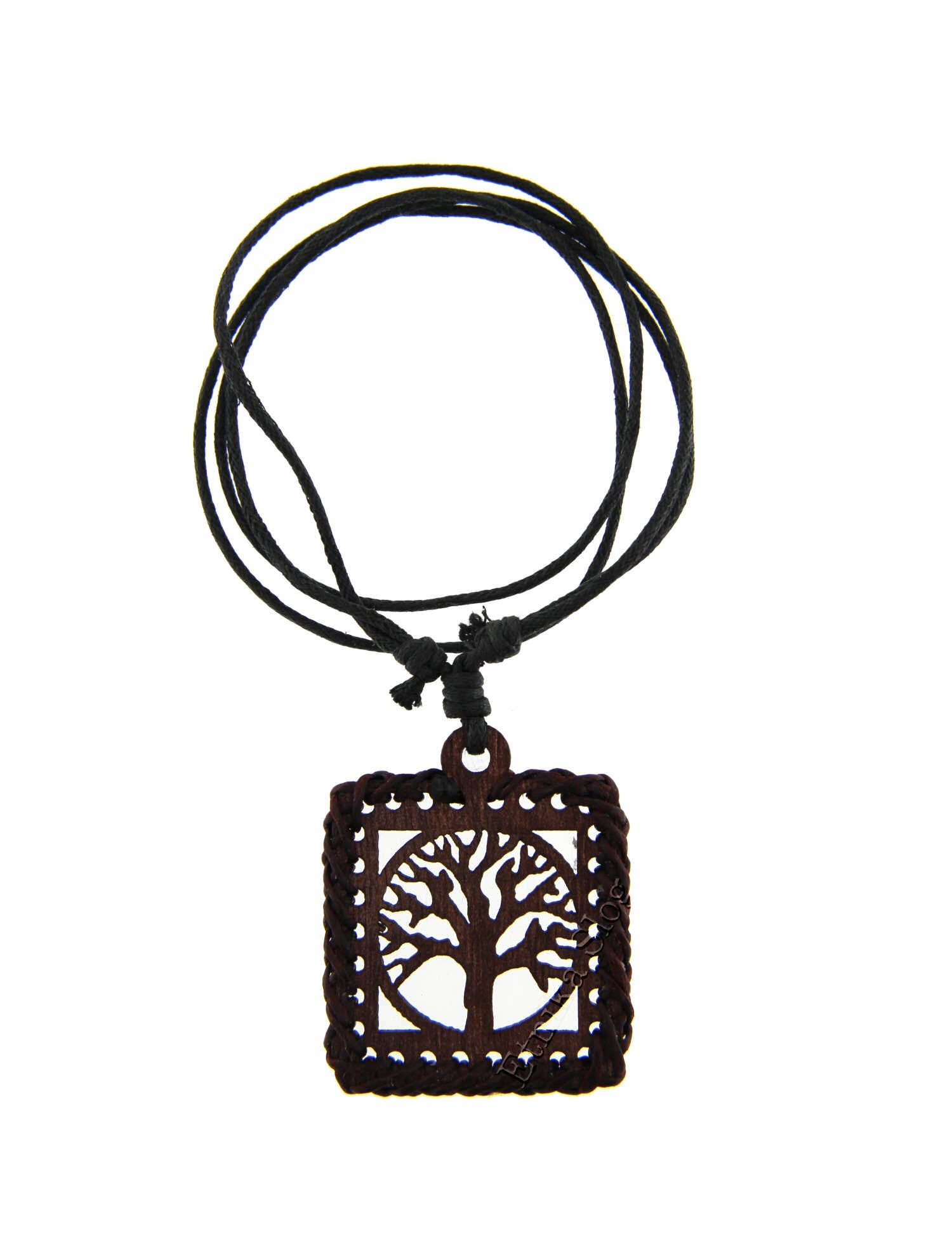 COLLANA IN CORDONCINO SCORREVOLE CON PENDENTE IN L COLLANA IN CORDONCINO SCORREVOLE CON PENDENTE IN L