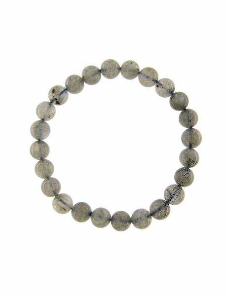 BRACCIALETTO IN PIETRA DURA ELASTICO, SFERE DIAMET